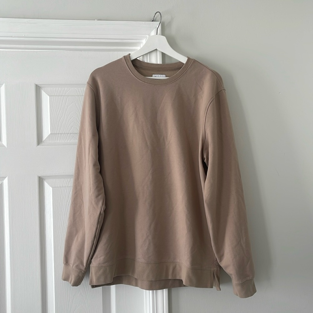 Cuts Clothing Sweatshirt Pullover Crew Split-Hem Size Large - Picture 3 of 6